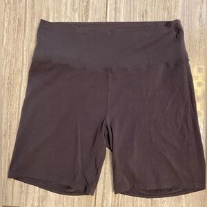 TNA Dark Grey Biker Shorts 7”
